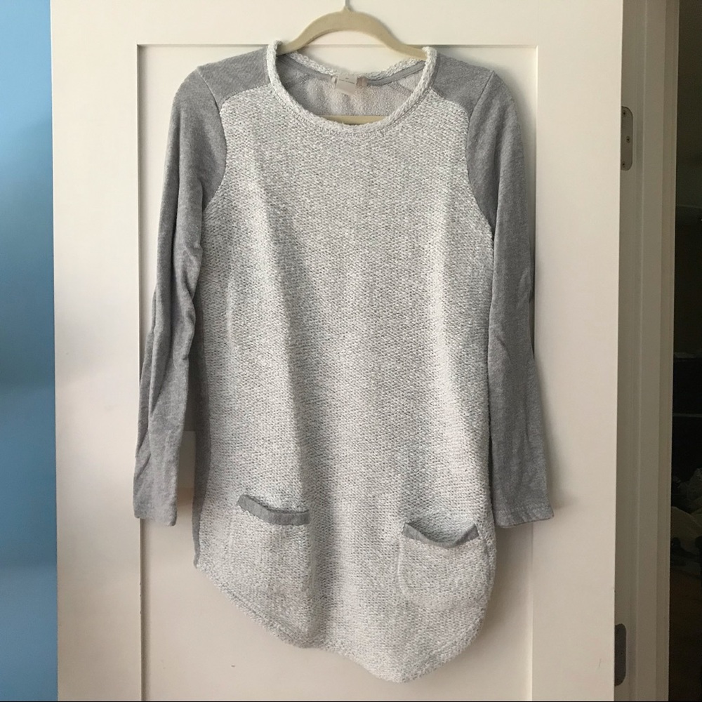 LOFT FACTORY SWEATER WITH POCKETS